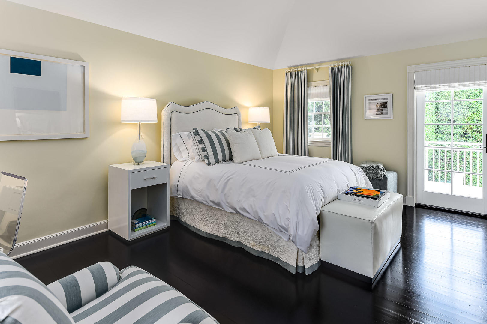 130 Cocoanut Row Palm Beach, FL 33480 - Photo 28 of 31 a bedroom with a bed and a couch