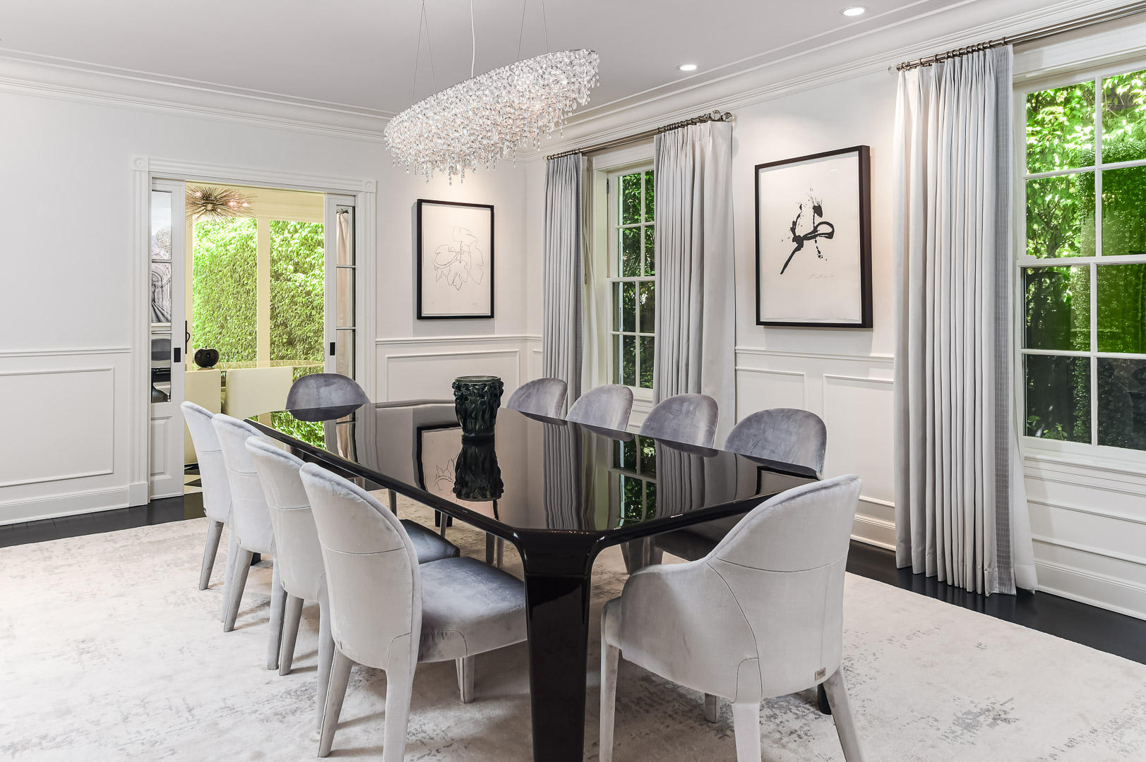 130 Cocoanut Row Palm Beach, FL 33480 - Photo 8 of 31 a dining room with furniture and window