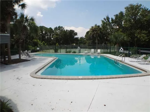 a view of a swimming pool