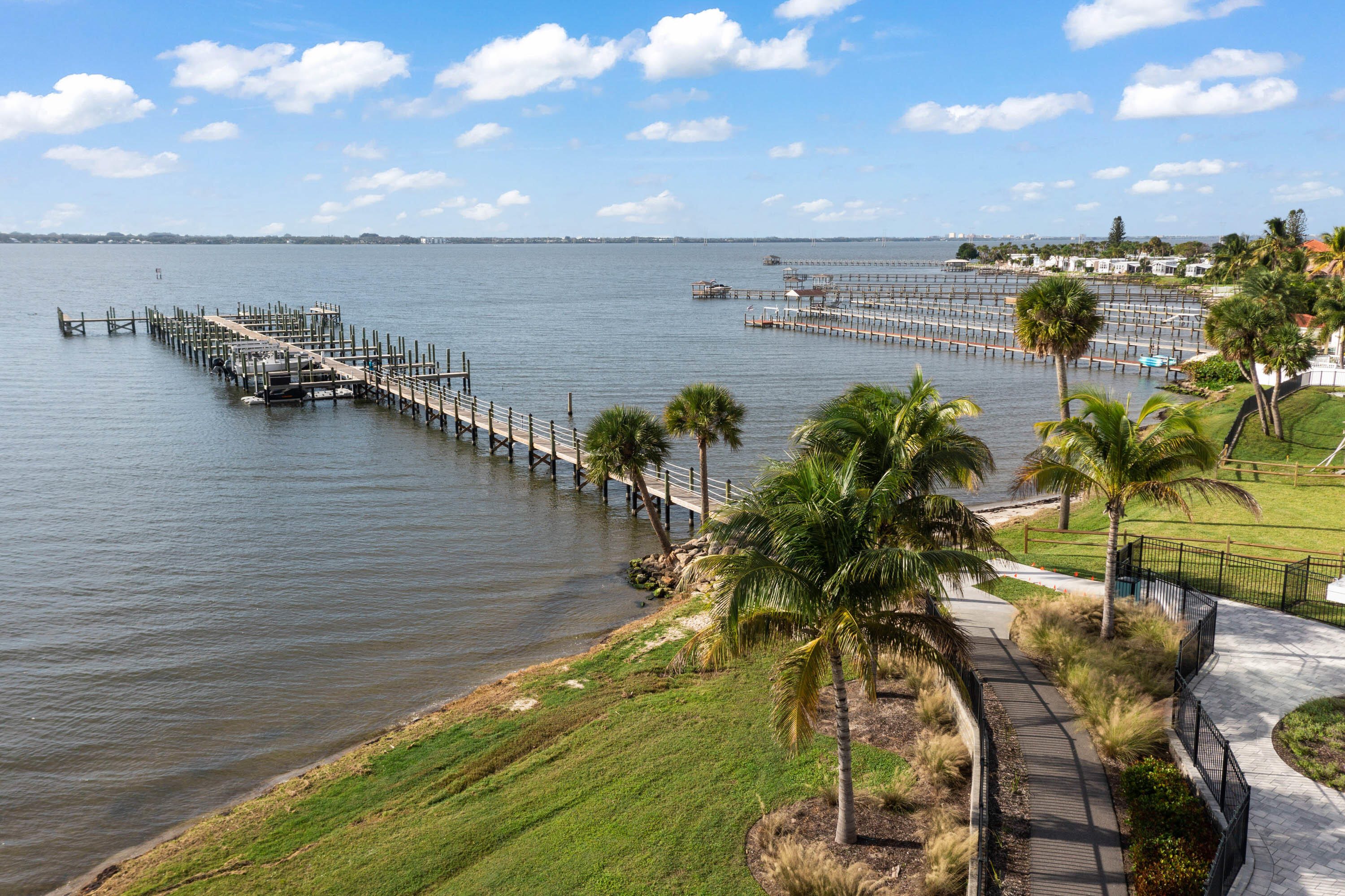 225 Strand Drive, Unit 406 Melbourne Beach, FL 32951 - Photo 40 of 49 a view of a lake and outdoor space