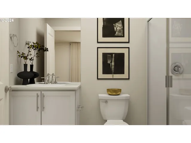 a kitchen with a sink cabinets and window