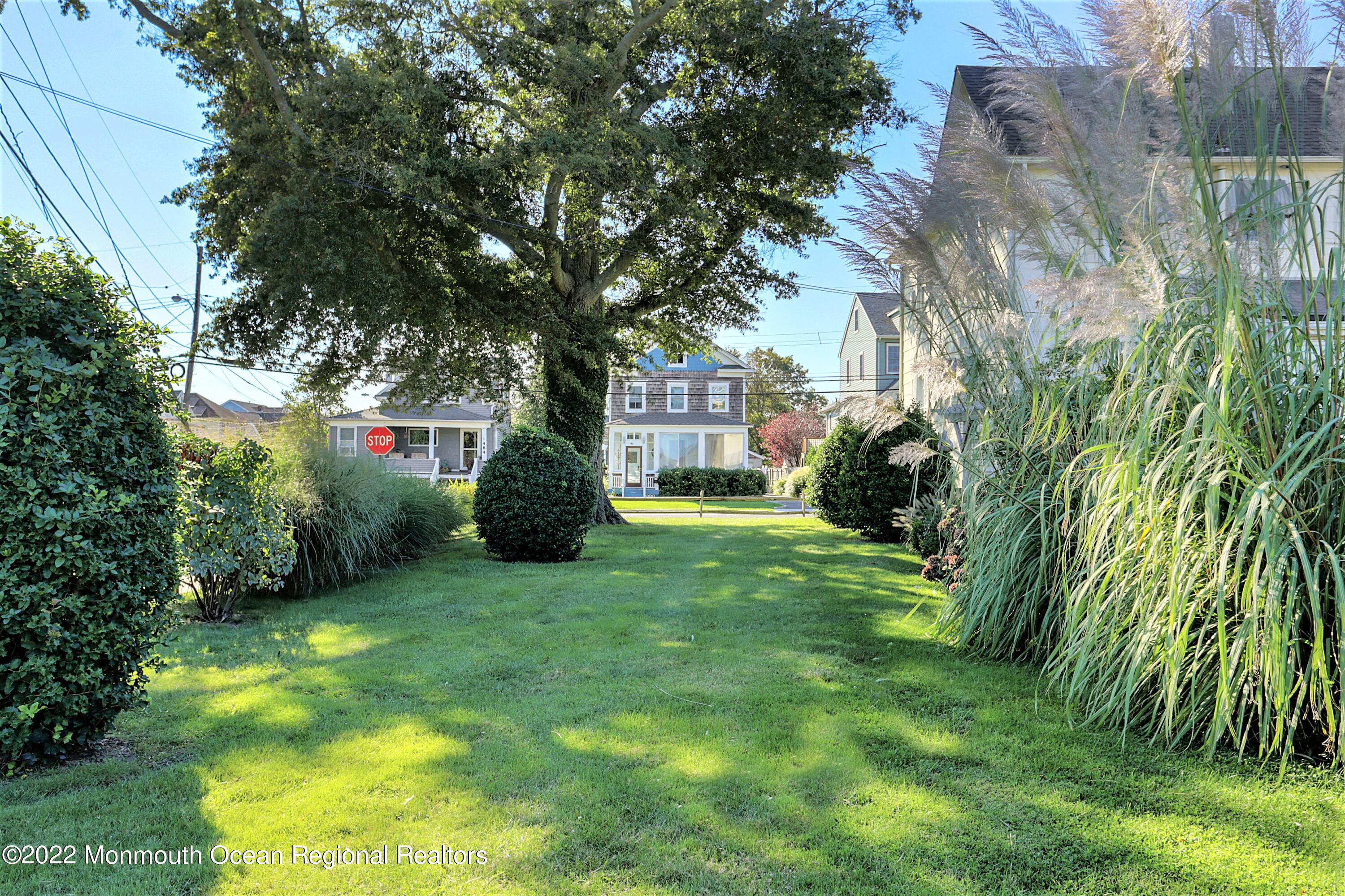 487 West Street Long Branch, NJ 07740 - Photo 45 of 48 a view of a garden with a tree