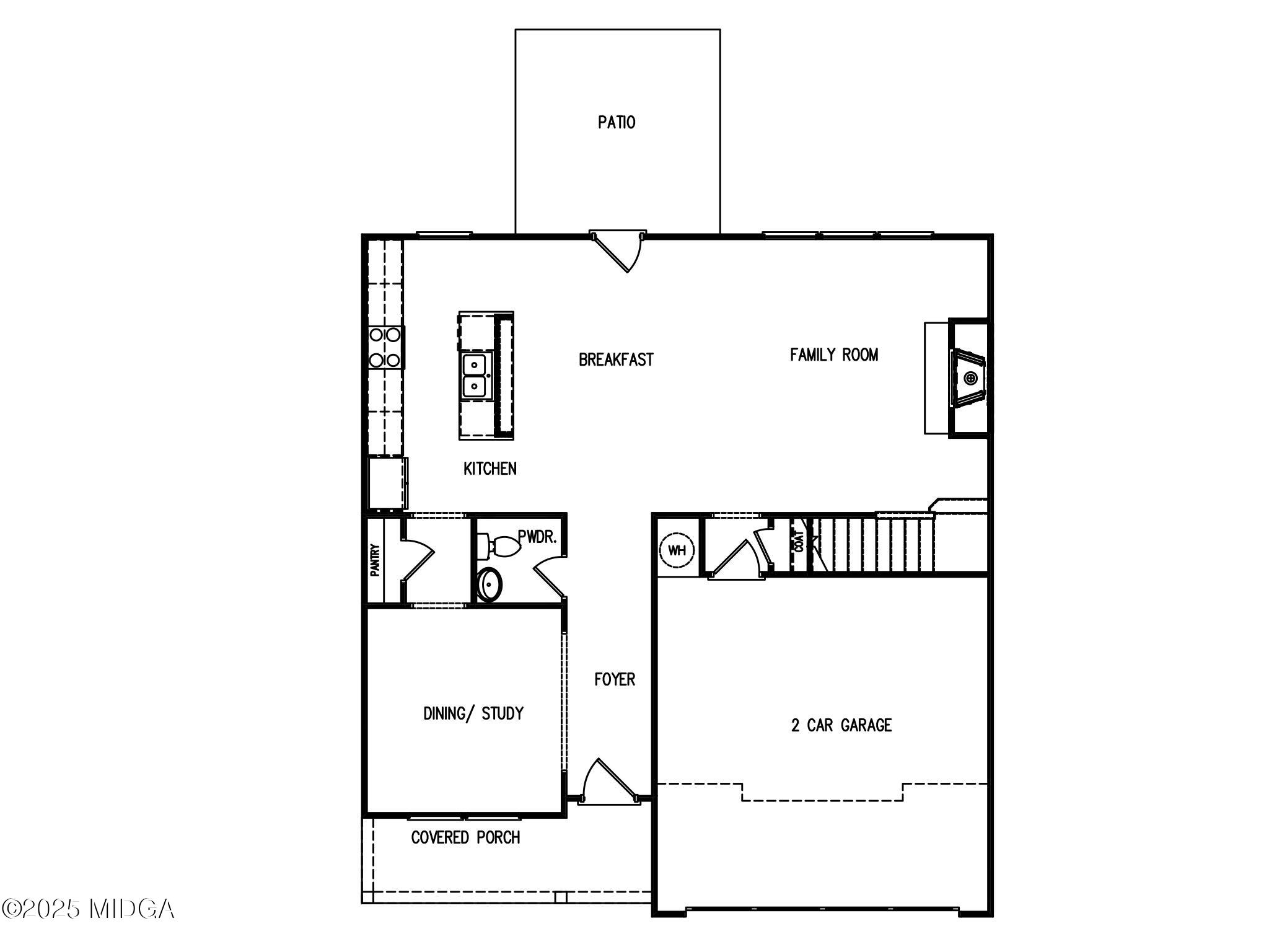 124 Bramblewood Lane Perry, GA 31069 - Photo 2 of 55 LP-Windhurst First Floor (1)