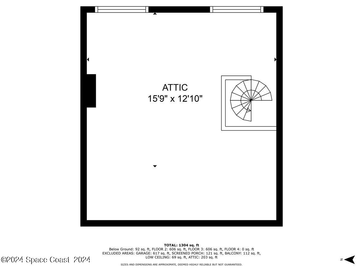 5087 Riveredge Drive, Unit 2 Titusville, FL 32780 - Photo 62 of 62 05-Floor Plan With Dimension - 4th Floor