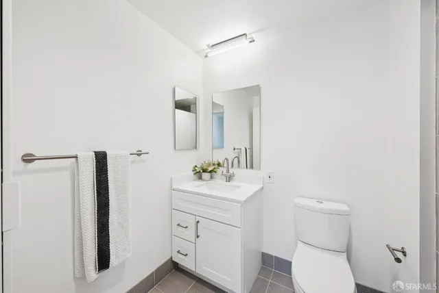 a bathroom with a bath tub