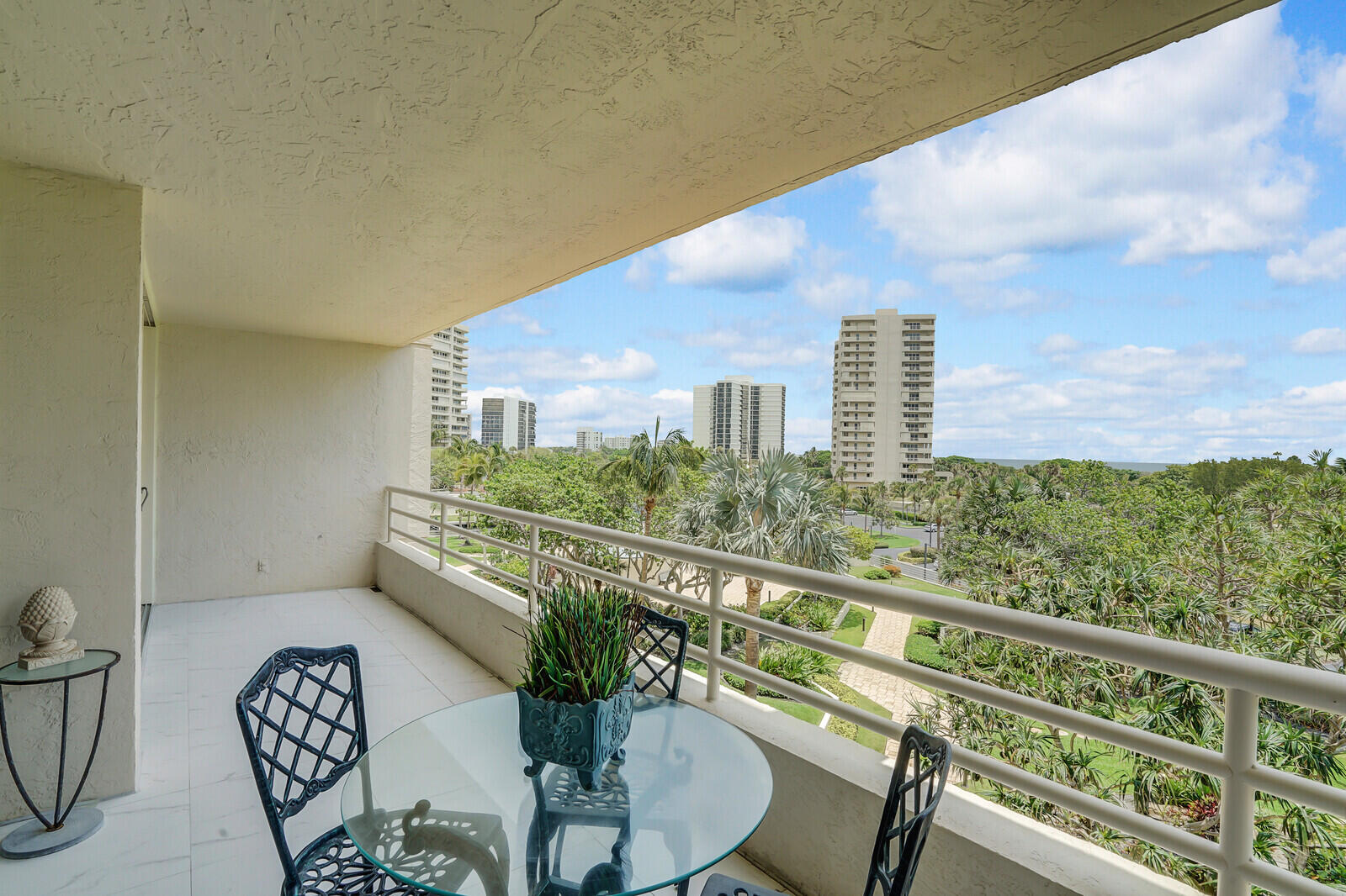 4101 North Ocean Boulevard, Unit D408 Boca Raton, FL 33431 - Photo 19 of 31 a view of a chairs in balcony