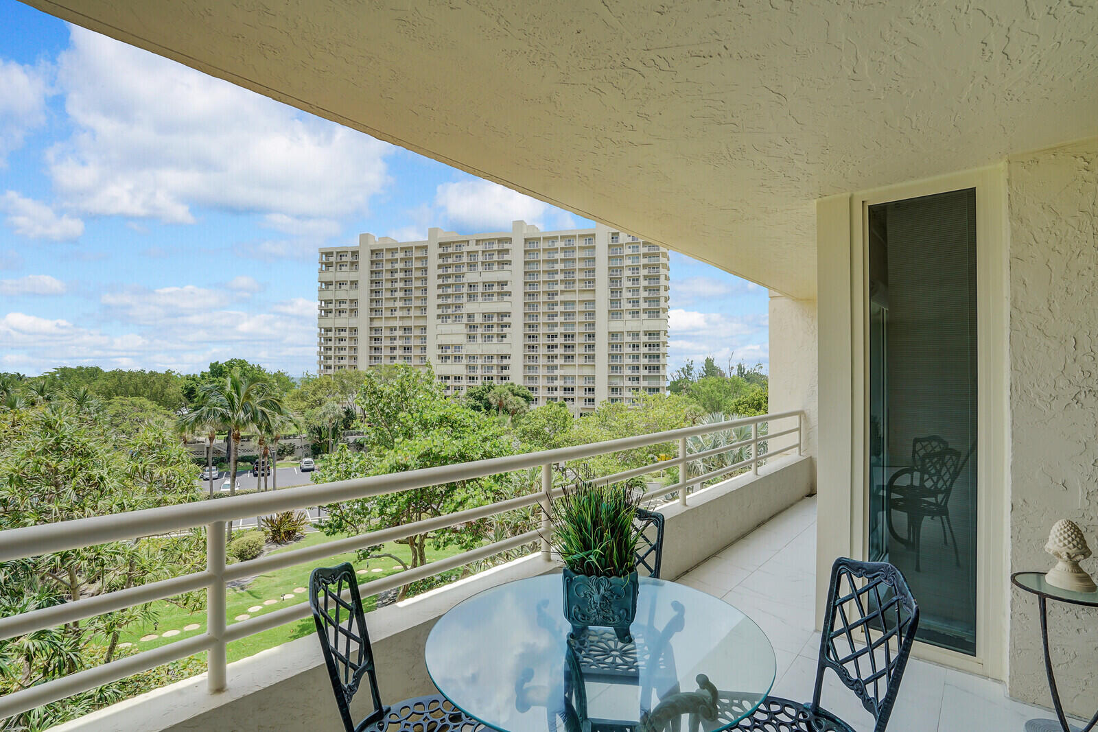 4101 North Ocean Boulevard, Unit D408 Boca Raton, FL 33431 - Photo 20 of 31 a view of a balcony with chairs