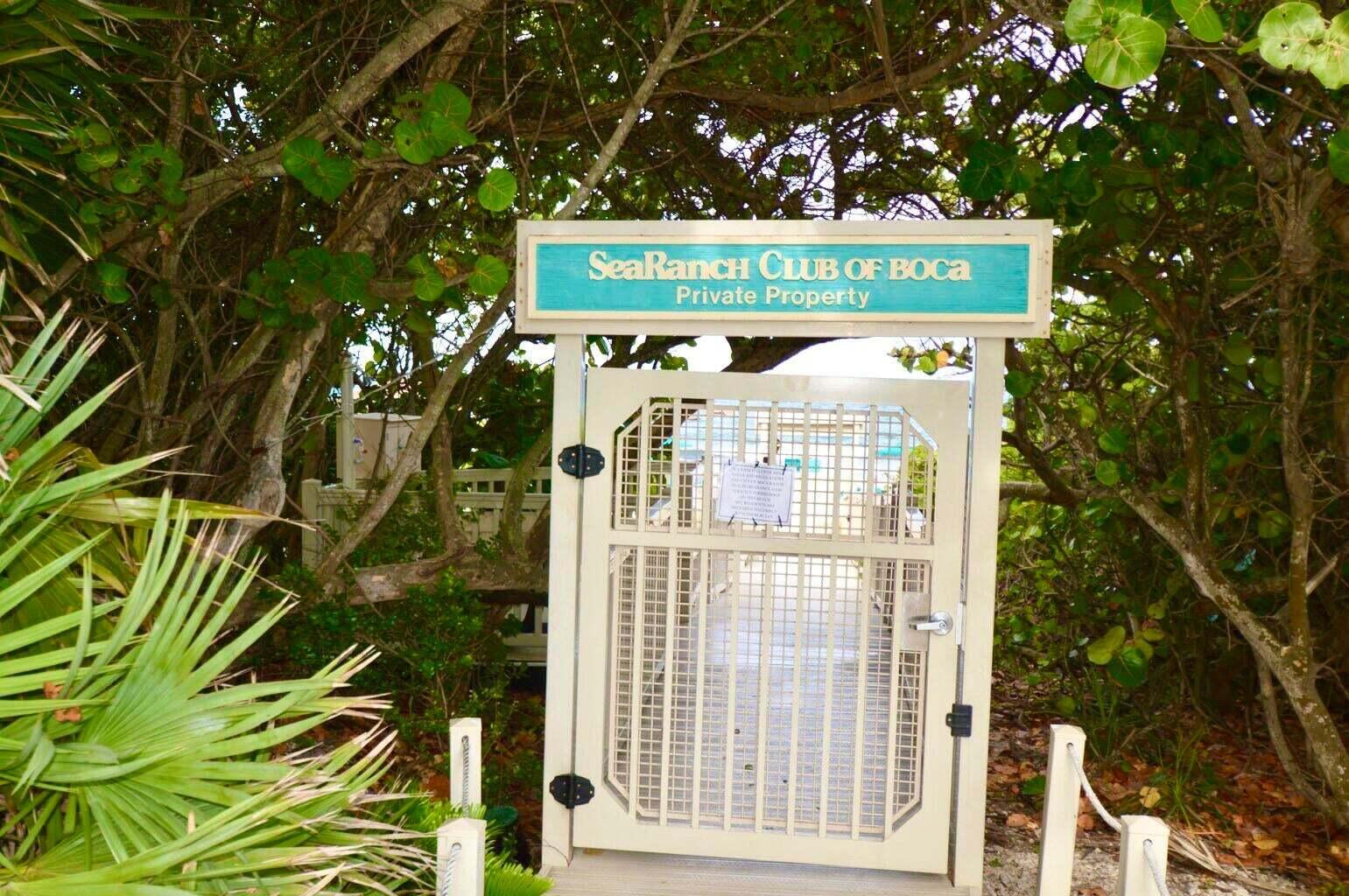 4101 North Ocean Boulevard, Unit D408 Boca Raton, FL 33431 - Photo 29 of 31 a close up of a sign board