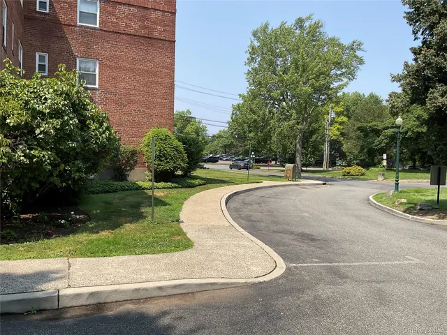 a view of outdoor space with garden