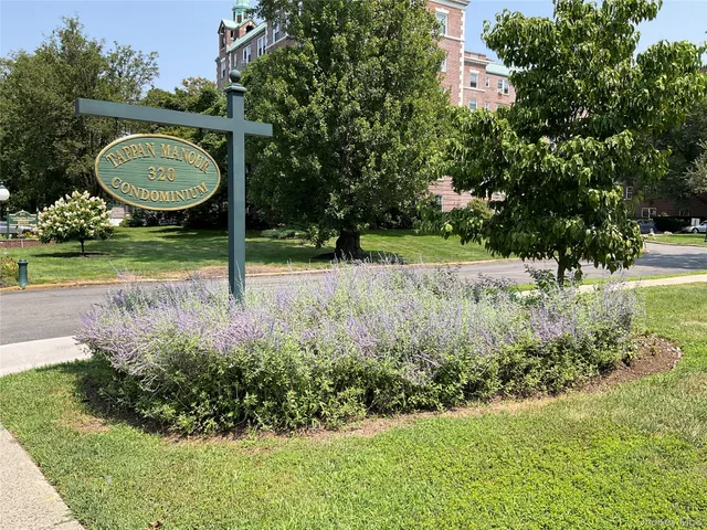 a view of a backyard with a fountain