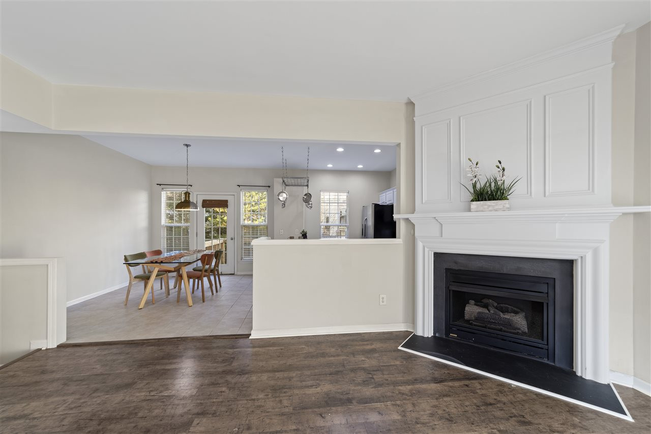 7247 Galon Glen Road Raleigh, NC 27613 - Photo 19 of 21 Gas Fireplace in Family Room