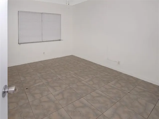 a view of empty room