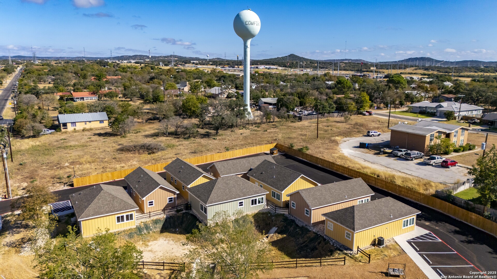 705 Fifth Street, Unit B Comfort, TX 78013 - Photo 17 of 30 a view of a city with tall buildings