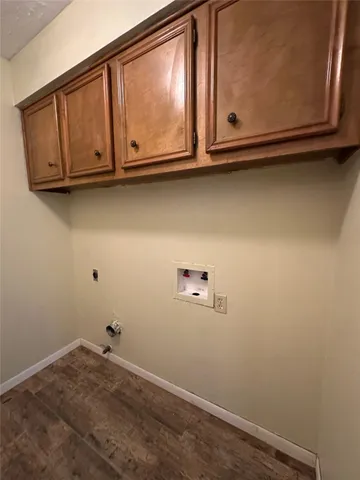 a view of room with washer and dryer