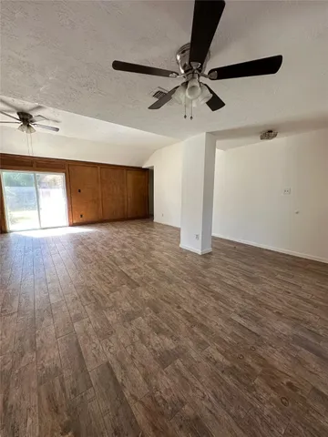 wooden floor in an empty room