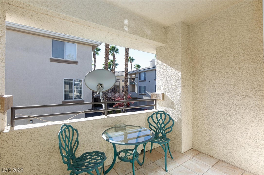 7185 South Durango Drive, Unit 201 Las Vegas, NV 89113 - Photo 11 of 27 View of balcony