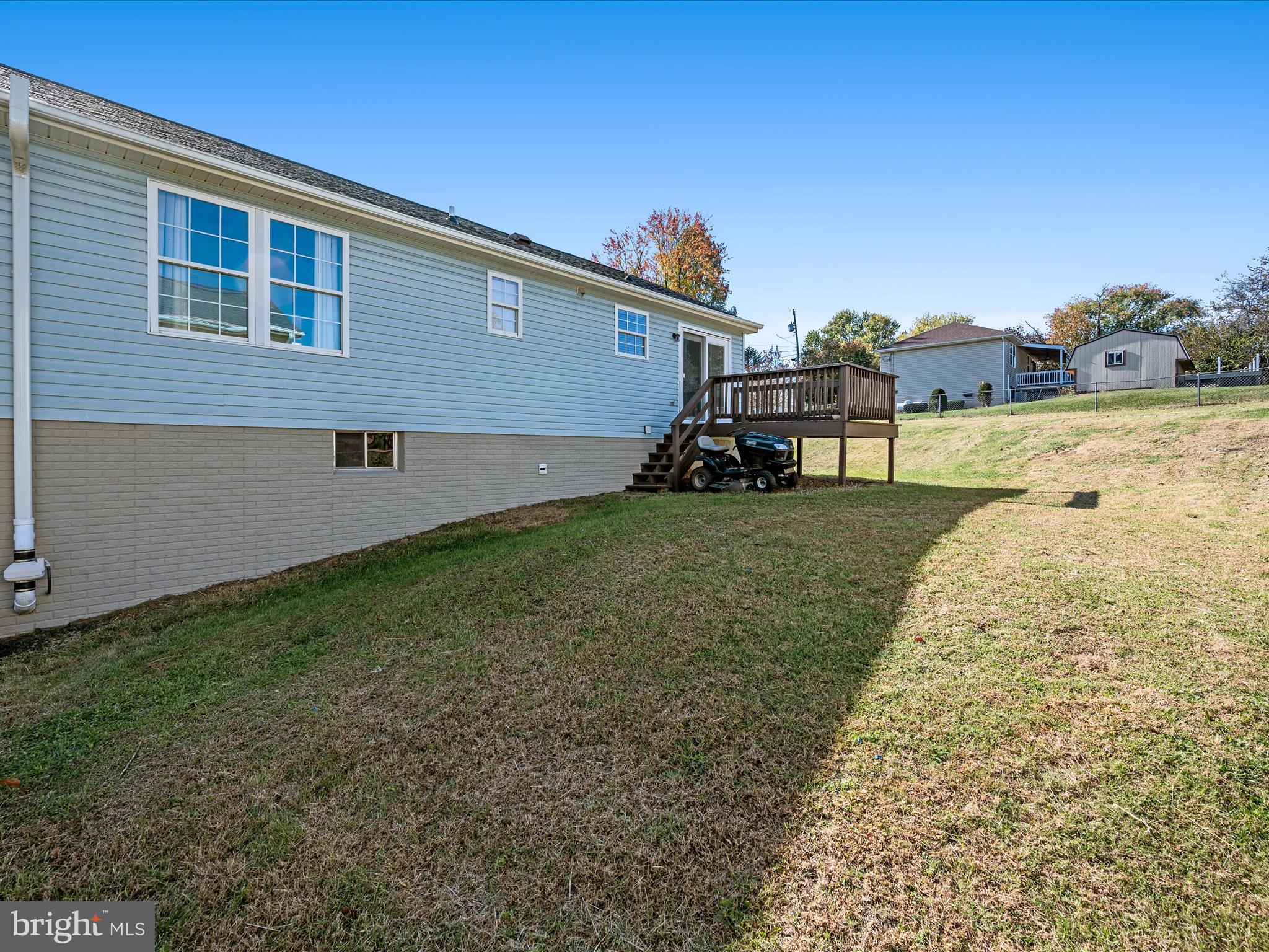 521 East 11th Avenue Ranson, WV 25438 - Photo 34 of 41 a view of a backyard of the house