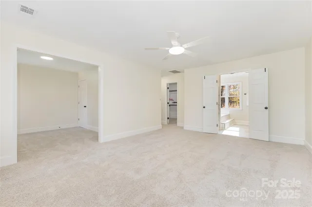 a view of empty room