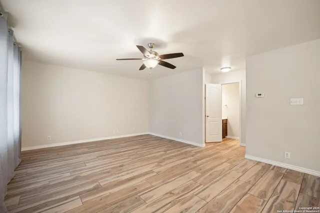 wooden floor in an empty room