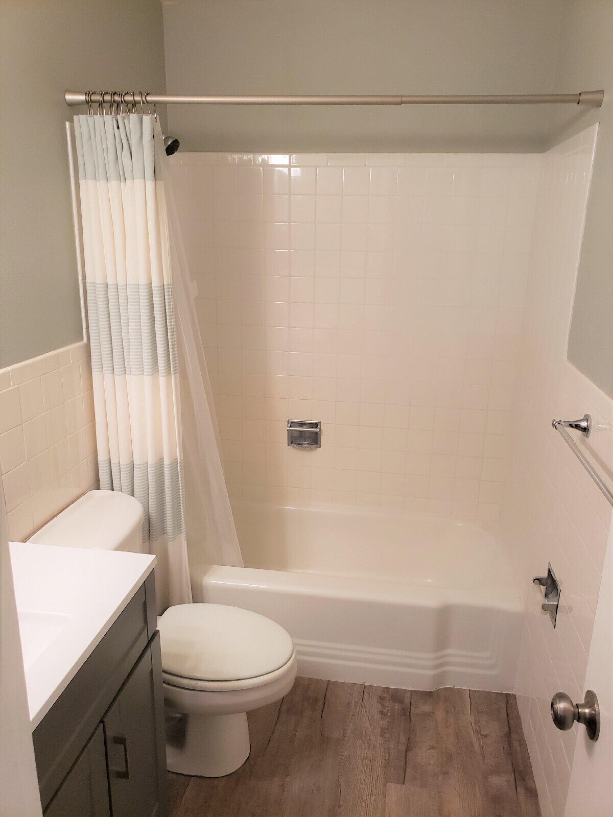 4906 6th Street Lubbock, TX 79416 - Photo 16 of 24 a bathroom with a sink and a toilet