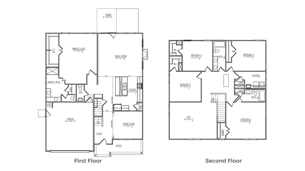 1213 Rudy Ln Mount Mount Pleasant, SC 29466 - Photo 46 of 46 Tillman-Floorplan