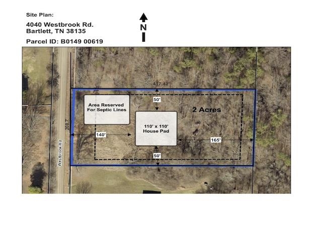 4040 Westbrook Road Bartlett, TN 38135 - Photo 5 of 10 Map