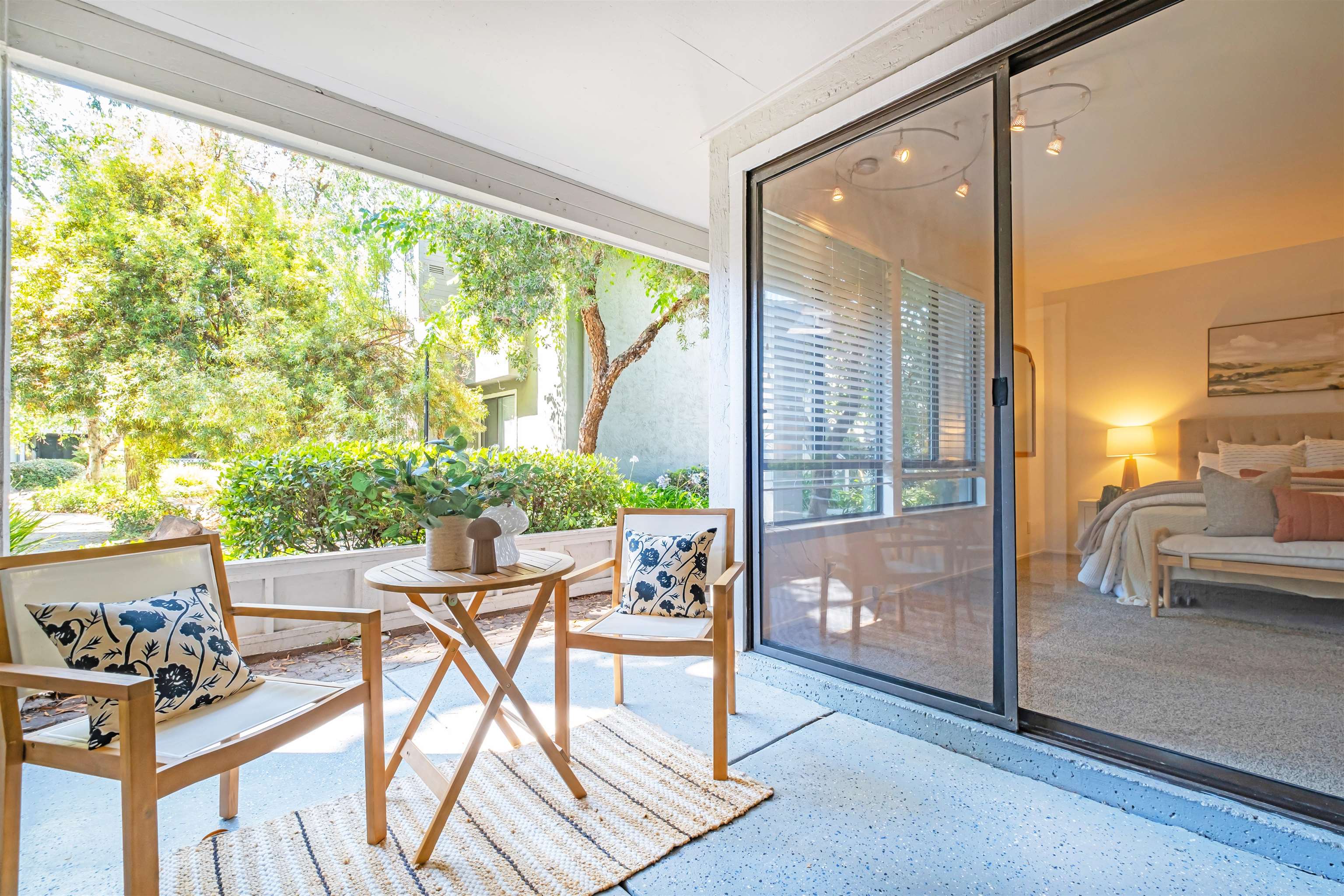 39945 Parada Street, Unit A Newark, CA 94560 - Photo 31 of 44 a view of a living room and a porch