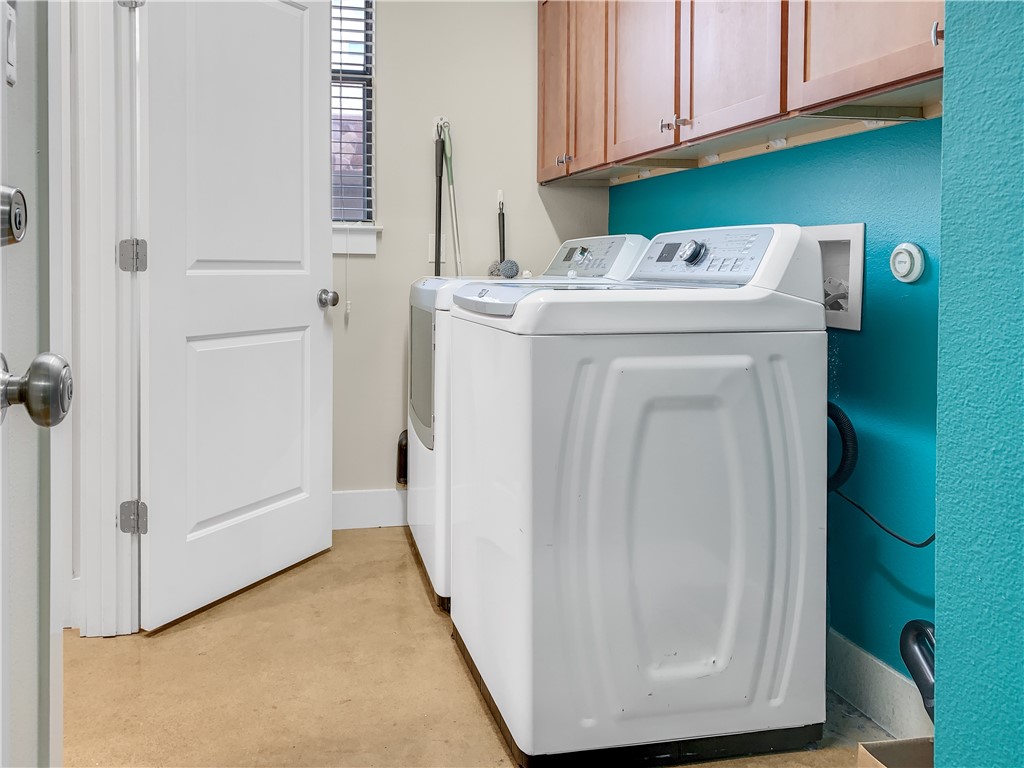 4120 Valley View Road, Unit A Austin, TX 78704 - Photo 15 of 18 Laundry room with storage