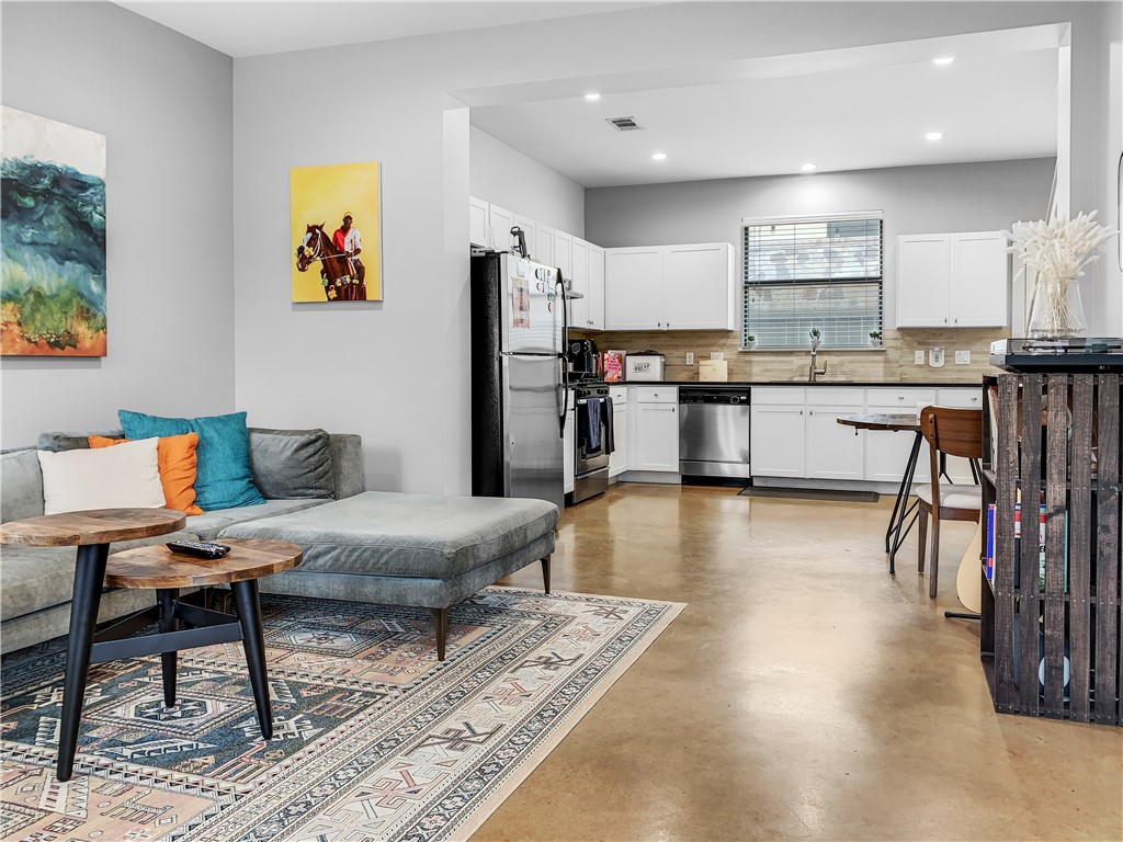 4120 Valley View Road, Unit A Austin, TX 78704 - Photo 5 of 18 Living Room
