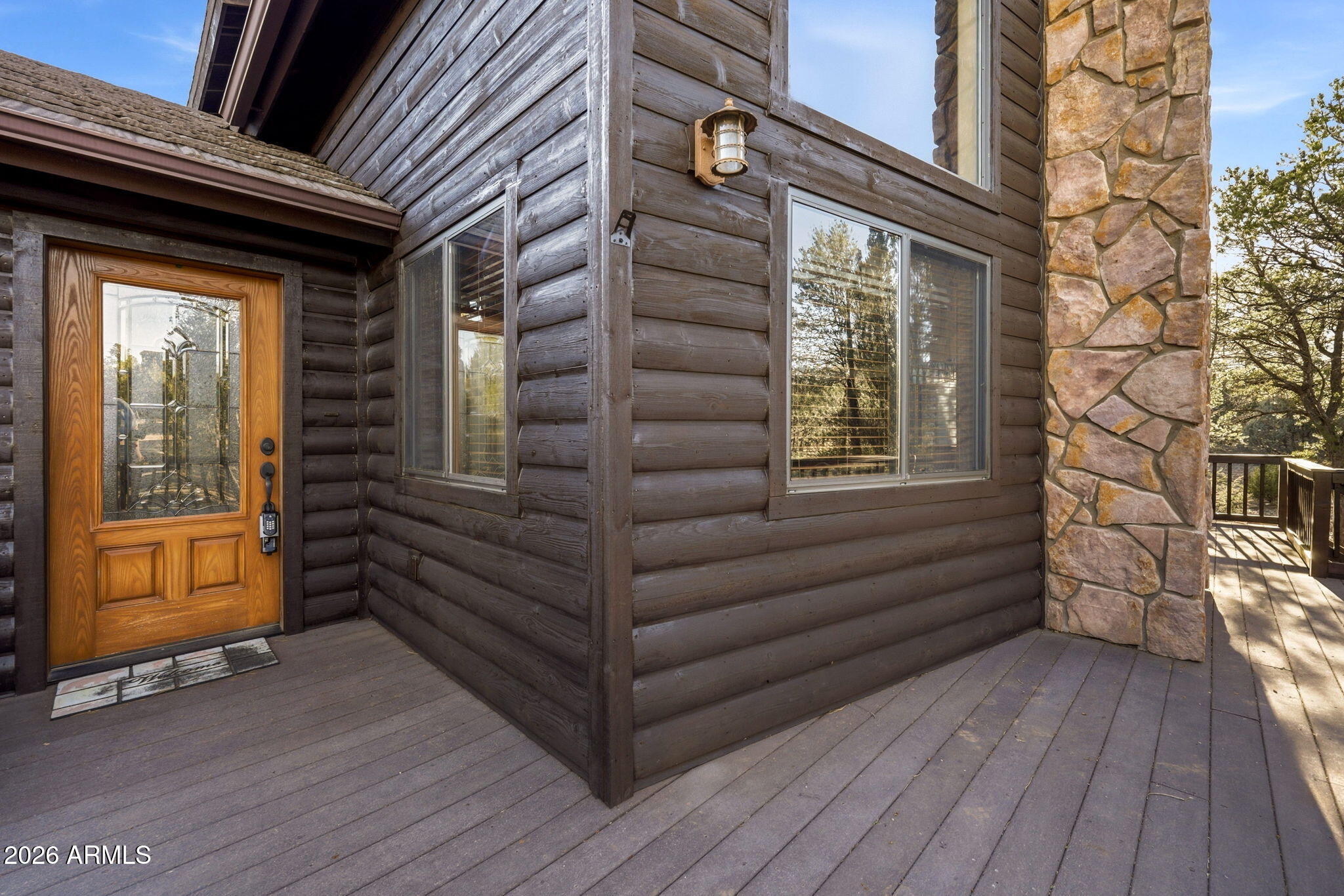 2750 Columbia Lane Overgaard, AZ 85933 - Photo 11 of 51 a view of a wooden door and wooden floor