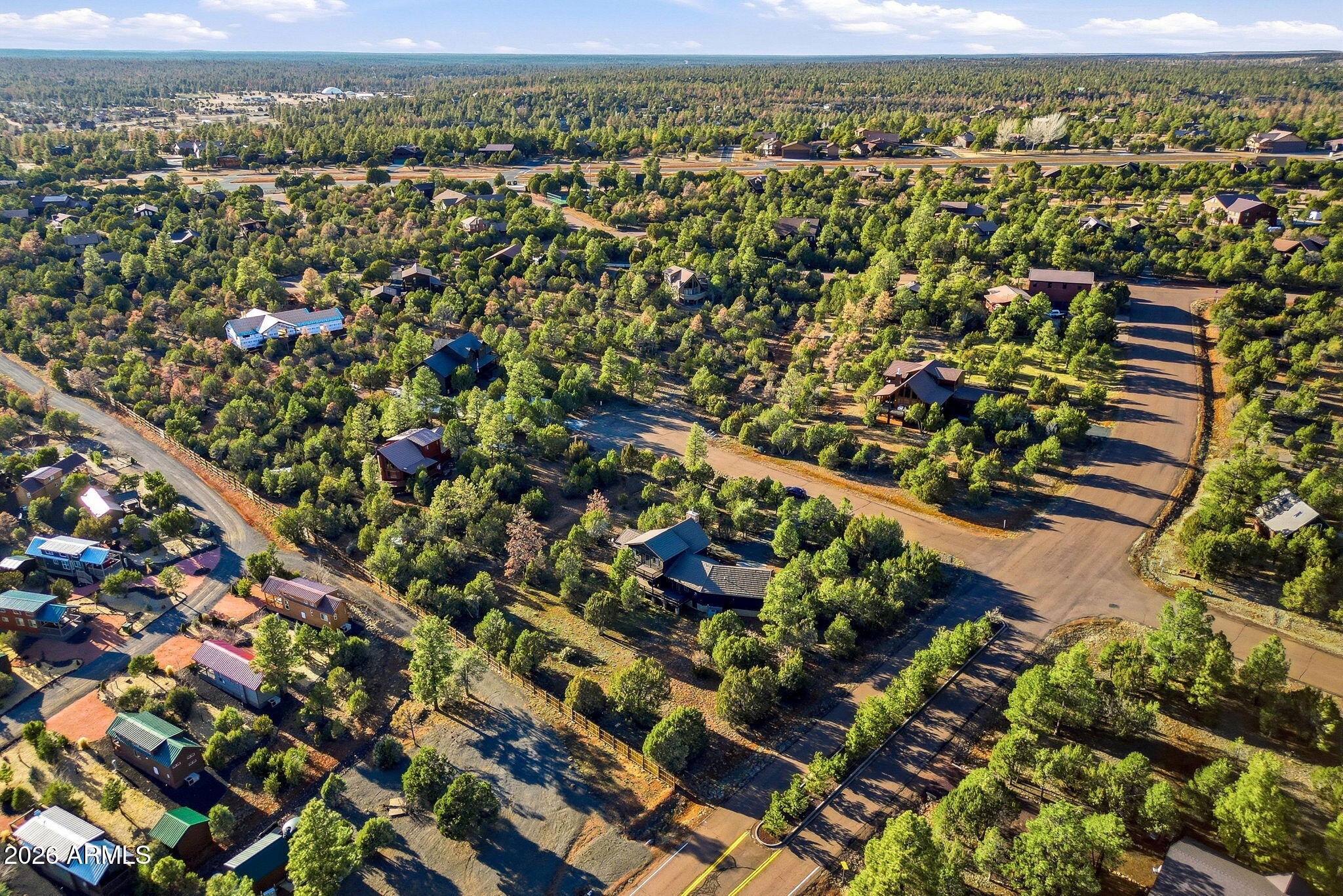 2750 Columbia Lane Overgaard, AZ 85933 - Photo 43 of 51 an aerial view of a city