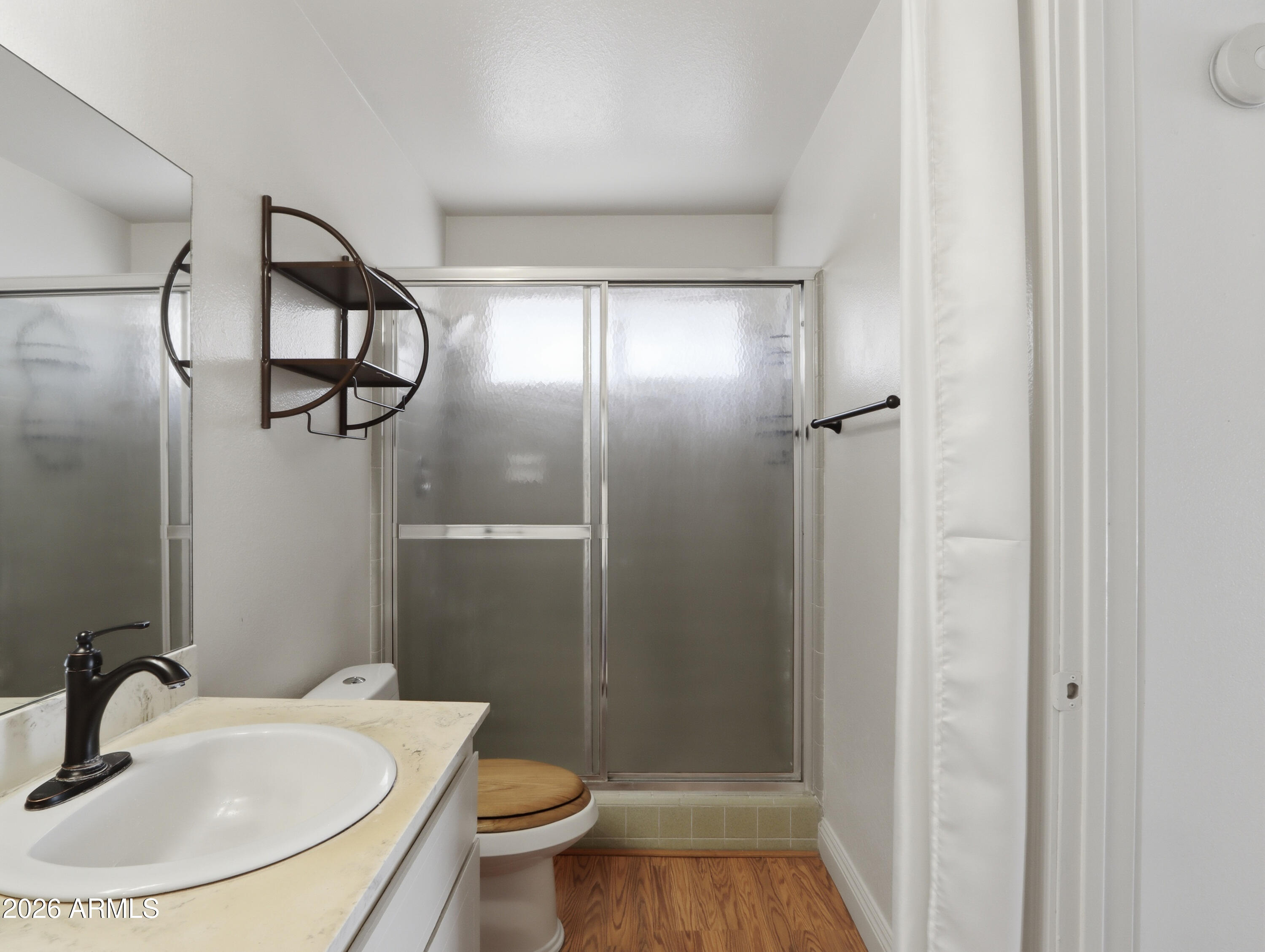 450 Cascada Road Litchfield Park, AZ 85340 - Photo 20 of 40 a bathroom with a sink and a mirror