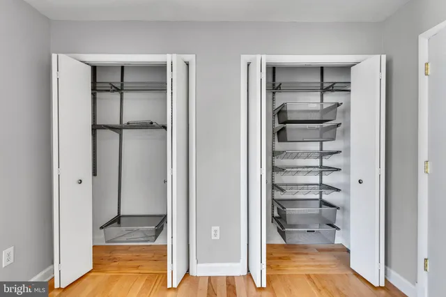 a view of a bathroom with a glass door