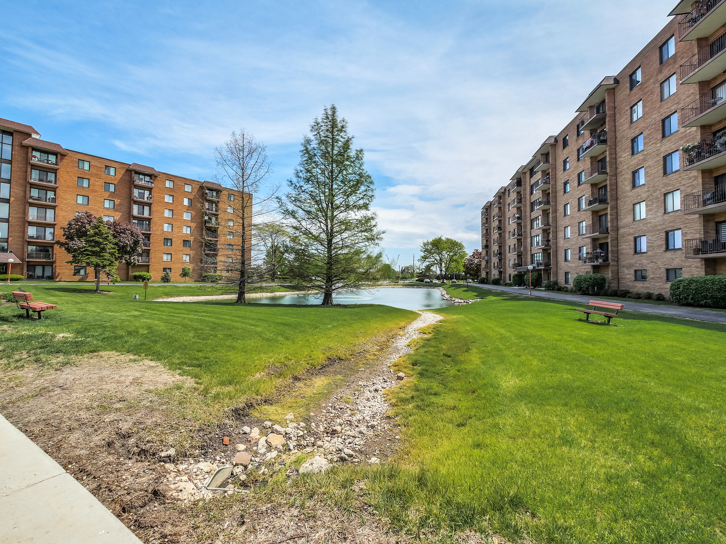 1747 West Crystal Lane, Unit 210 Mount Prospect, IL 60056 - Photo 33 of 33 a view of building with yard