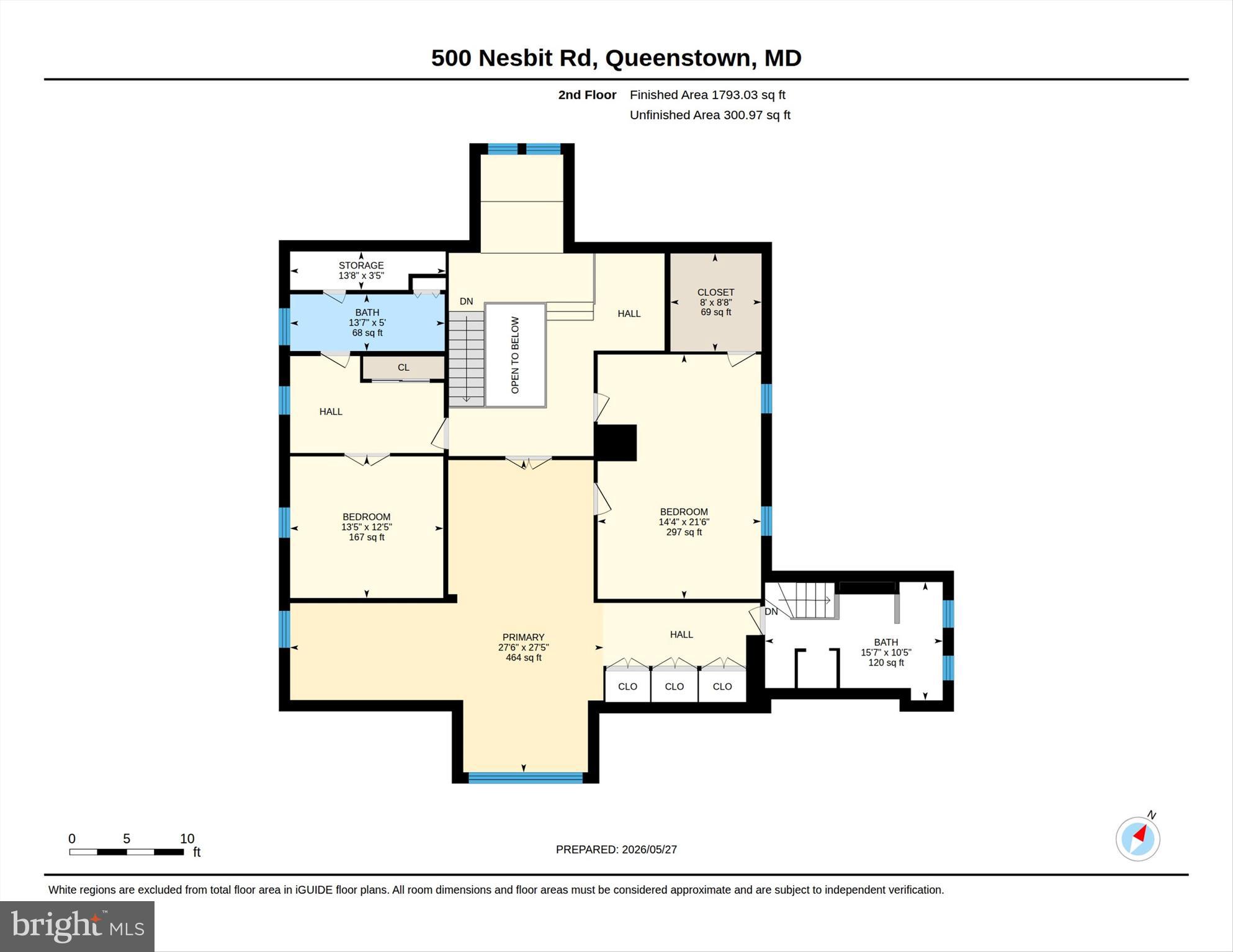 500 Nesbit Road Queenstown, MD 21658 - Photo 53 of 53 a picture of a floor plan
