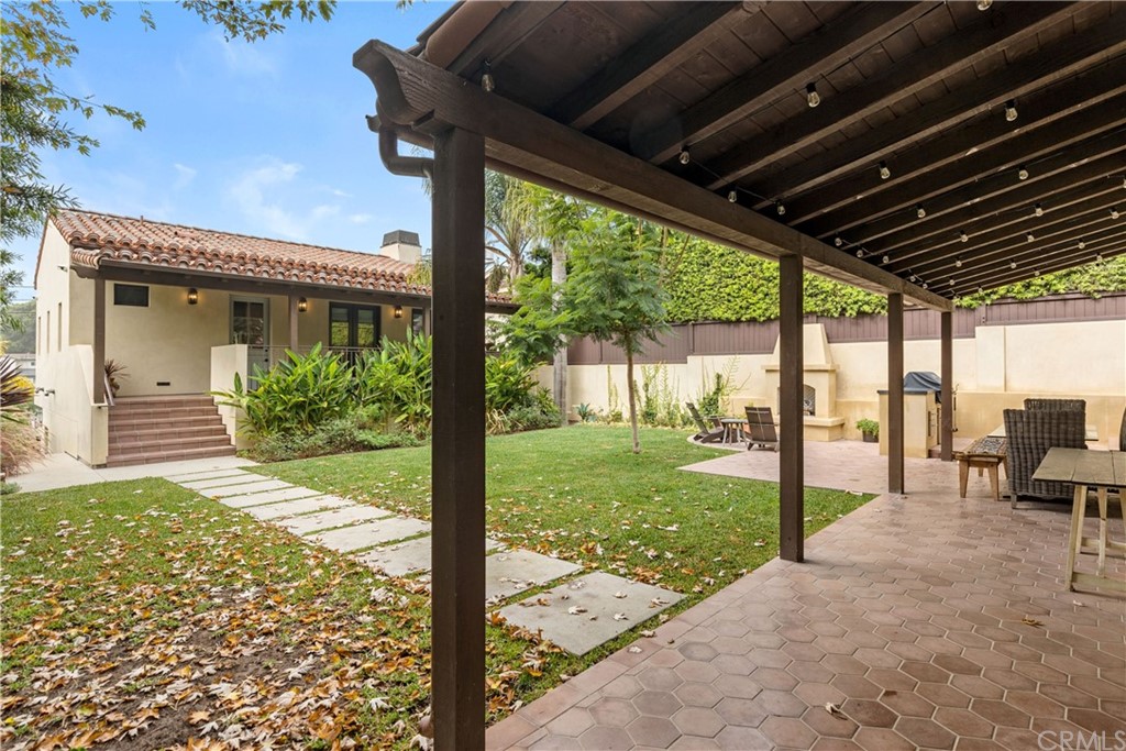351 Whiting Street El Segundo, CA 90245 - Photo 39 of 60 a view of a porch with furniture and garden