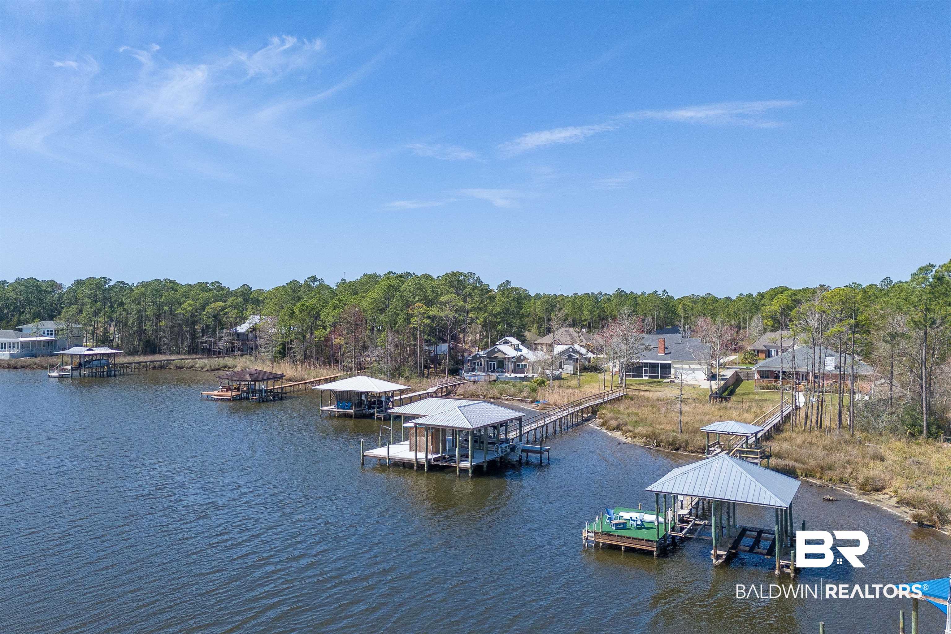 8915 Bay Point Drive Elberta, AL 36530 - Photo 29 of 74 View of dock with a water view and boat lift