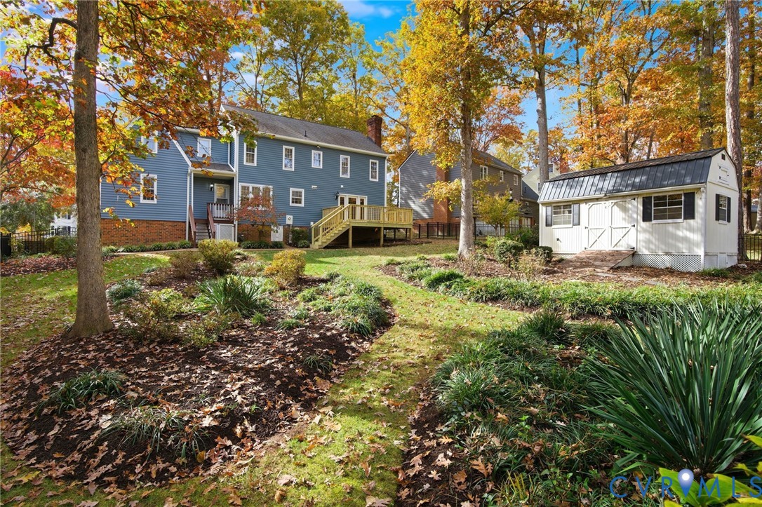 12918 Ashtree Road Midlothian, VA 23114 - Photo 35 of 43 a view of a yard in front of house