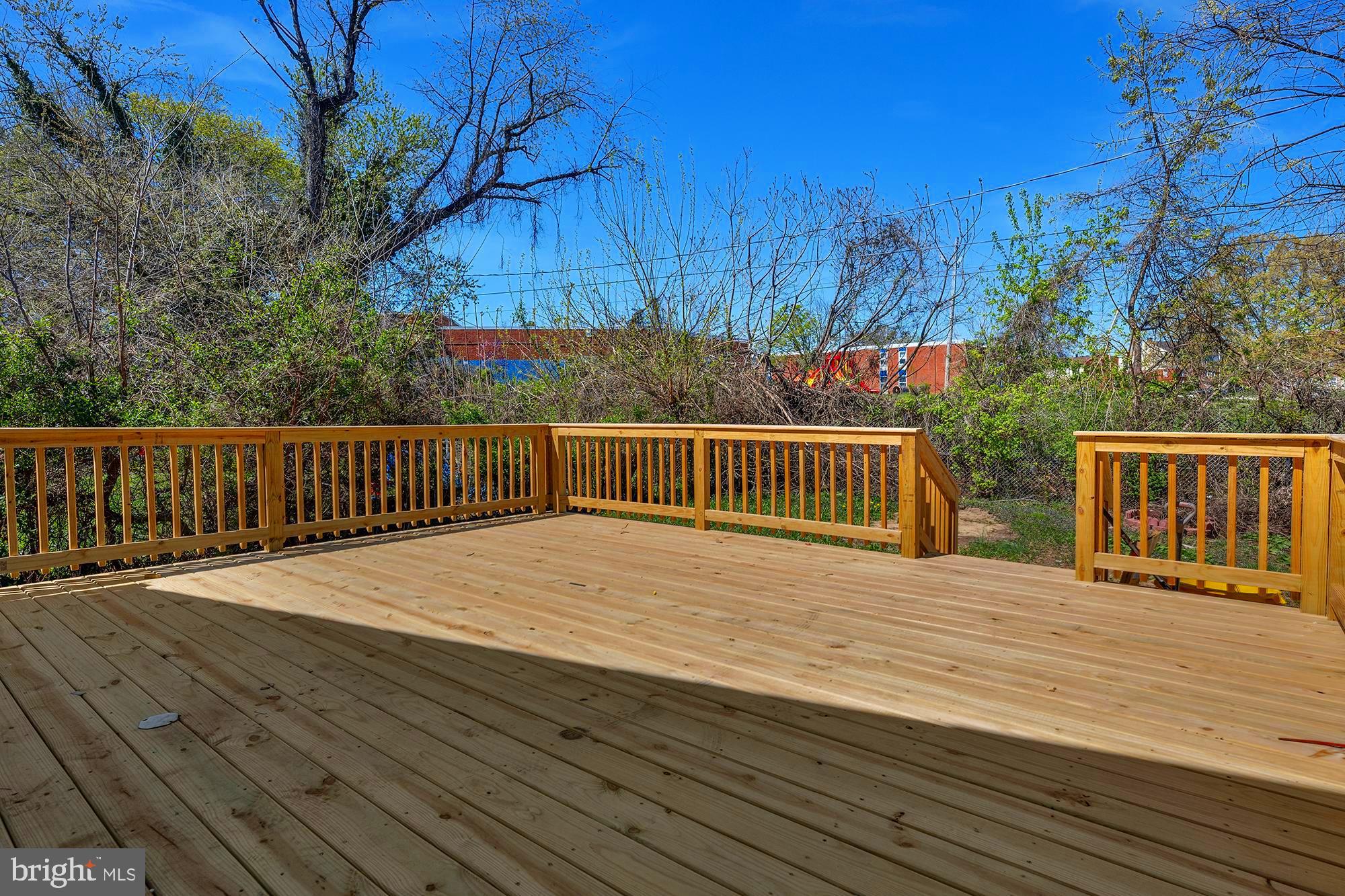 3708 West Cold Spring Lane Baltimore, MD 21215 - Photo 28 of 33 a view of deck and wooden floor