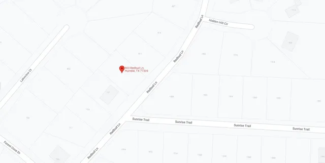 $24,500 | 803 Redbud Lane, Humble, TX 77339