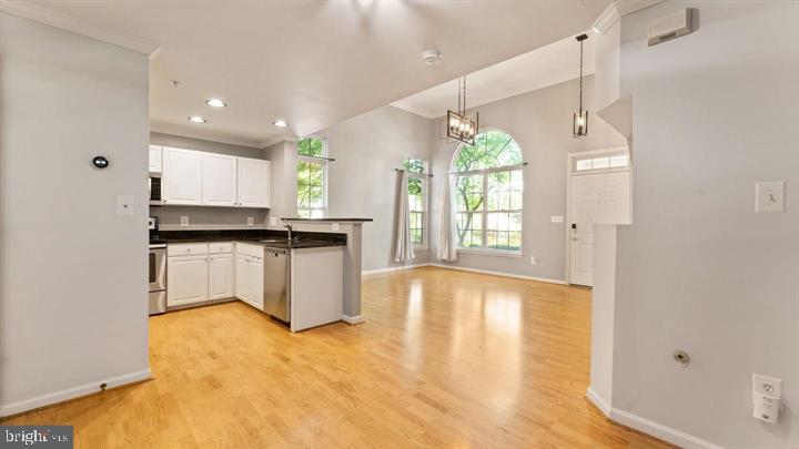 1918 Crescent Park Drive Reston, VA 20190 - Photo 7 of 33 Bright, airy open-concept living space.