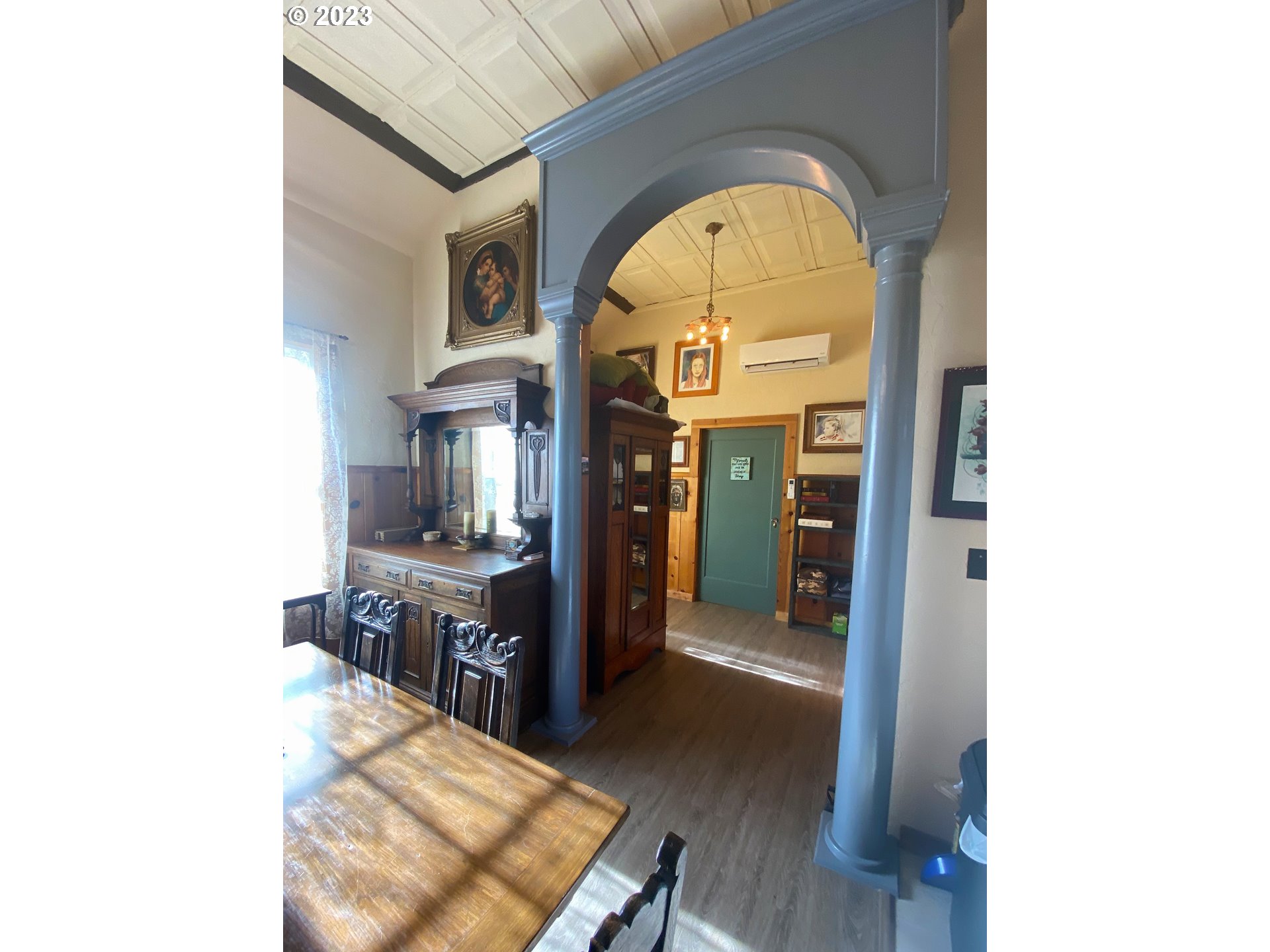 174 North 20th Street Reedsport, OR 97467 - Photo 23 of 43 a view of living room with furniture and wooden floor