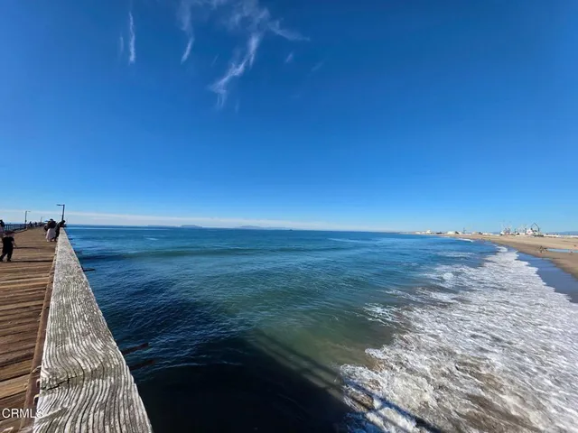 a view of an ocean beach