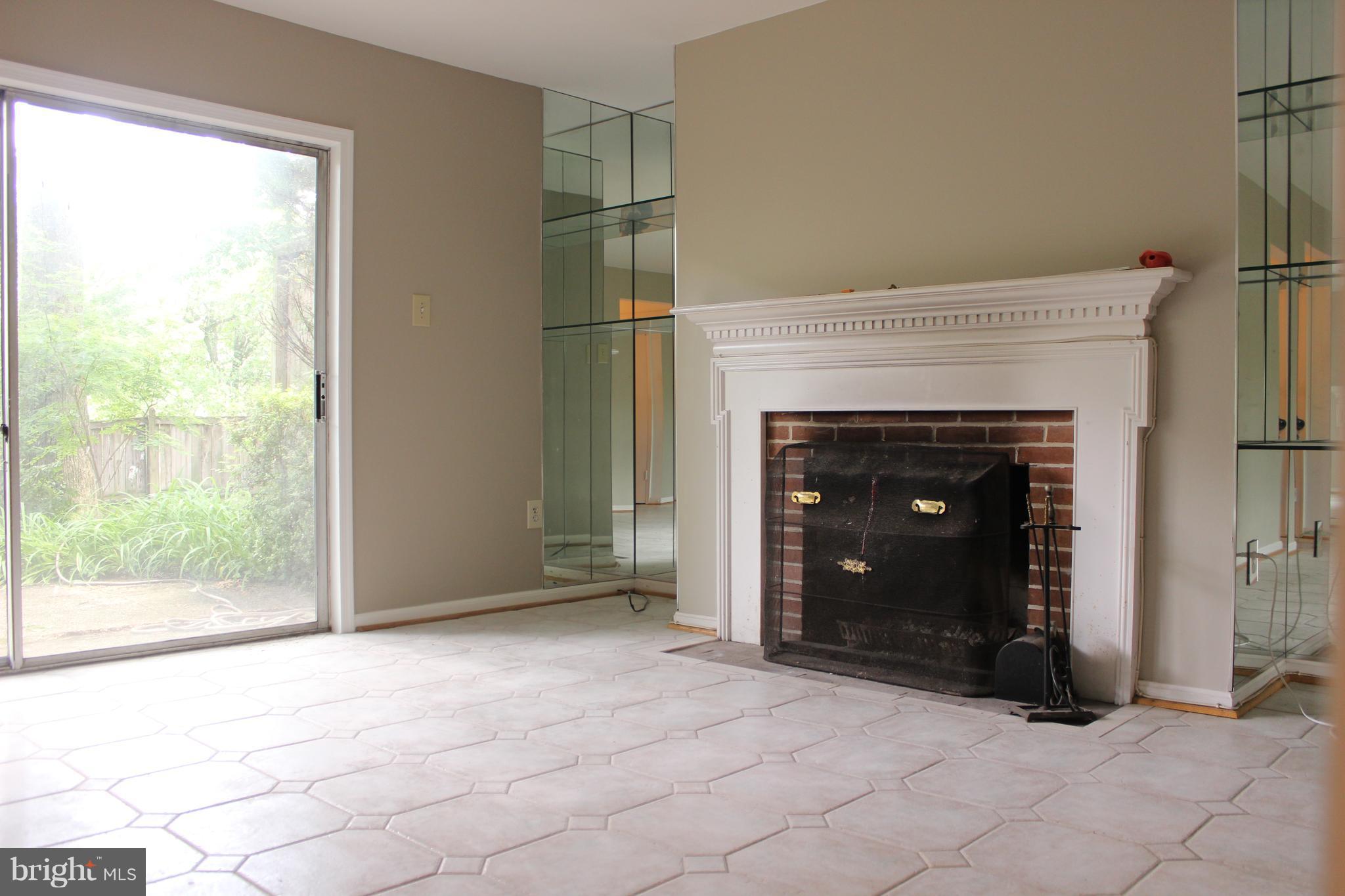 2128 Bucknell Terrace, Unit 31 Silver Spring, MD 20902 - Photo 15 of 21 Family Room in the Lower Level (w/Fireplace)