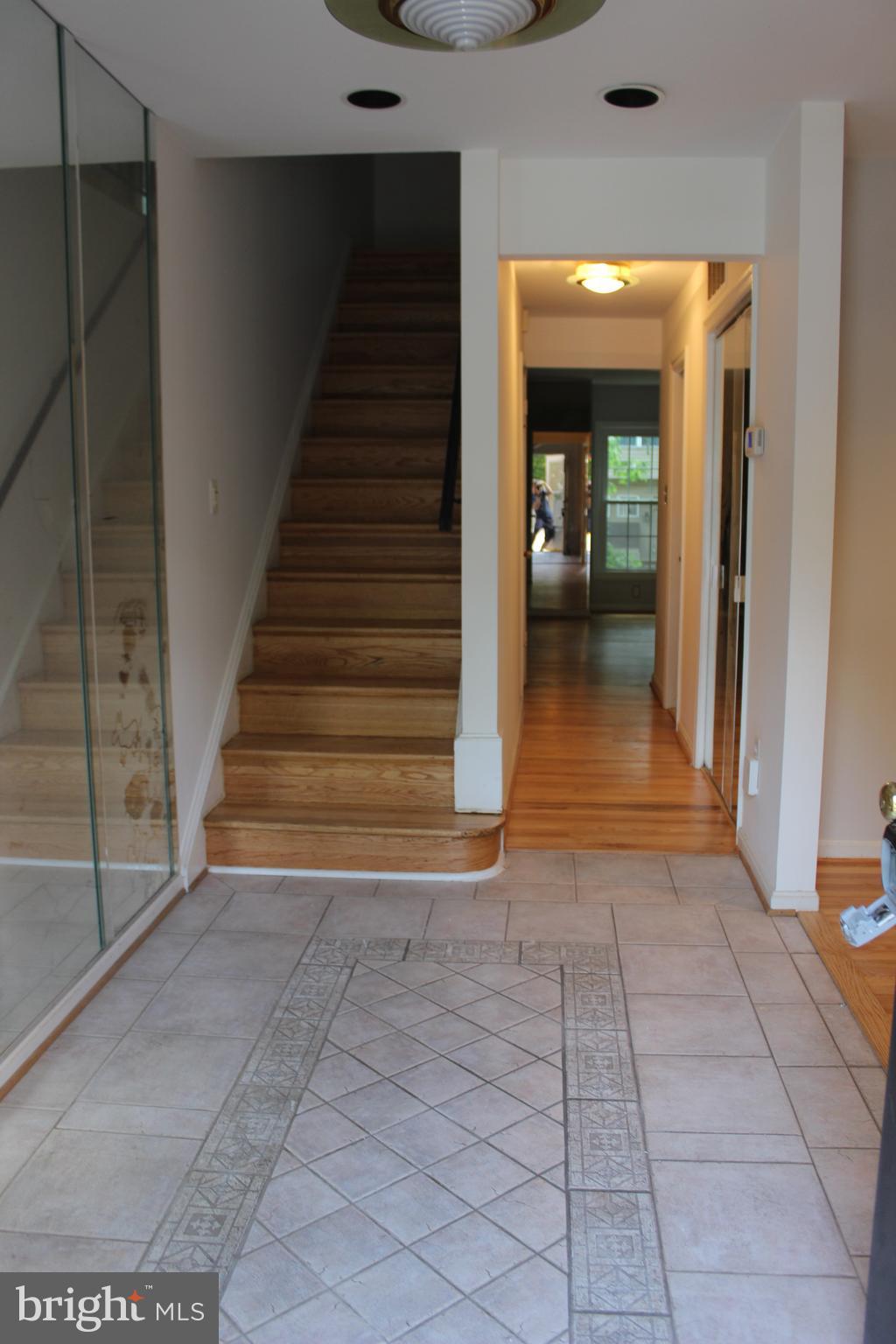 Foyer with Ceramic Tiles