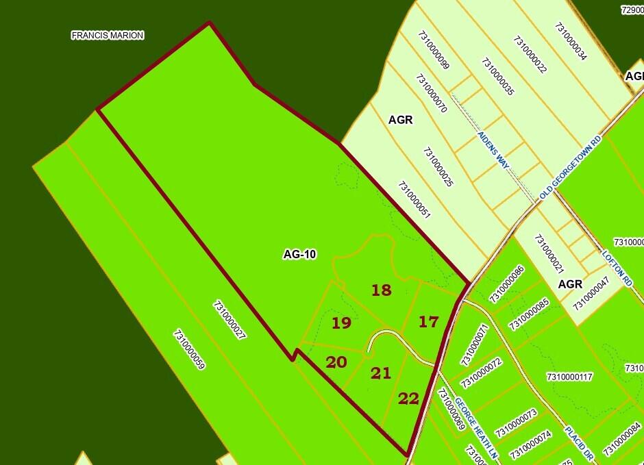 0 Morrison Canal Drive McClellanville, SC 29458 - Photo 18 of 18 8 TMS numbers included in this sale