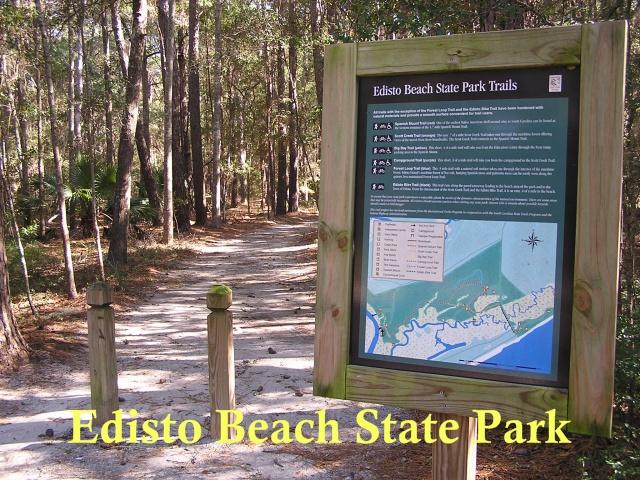 A4 Palmetto Road, Unit A4 Edisto Island, SC 29438 - Photo 4 of 13 Edisto Beach State Park Sign