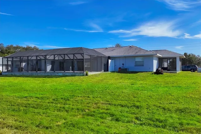 a view of park with slide