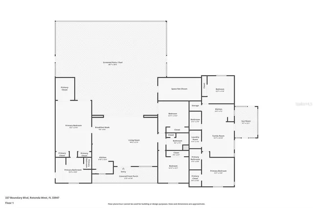 $890,000 | 337 Boundary Boulevard, Rotonda West, FL 33947
