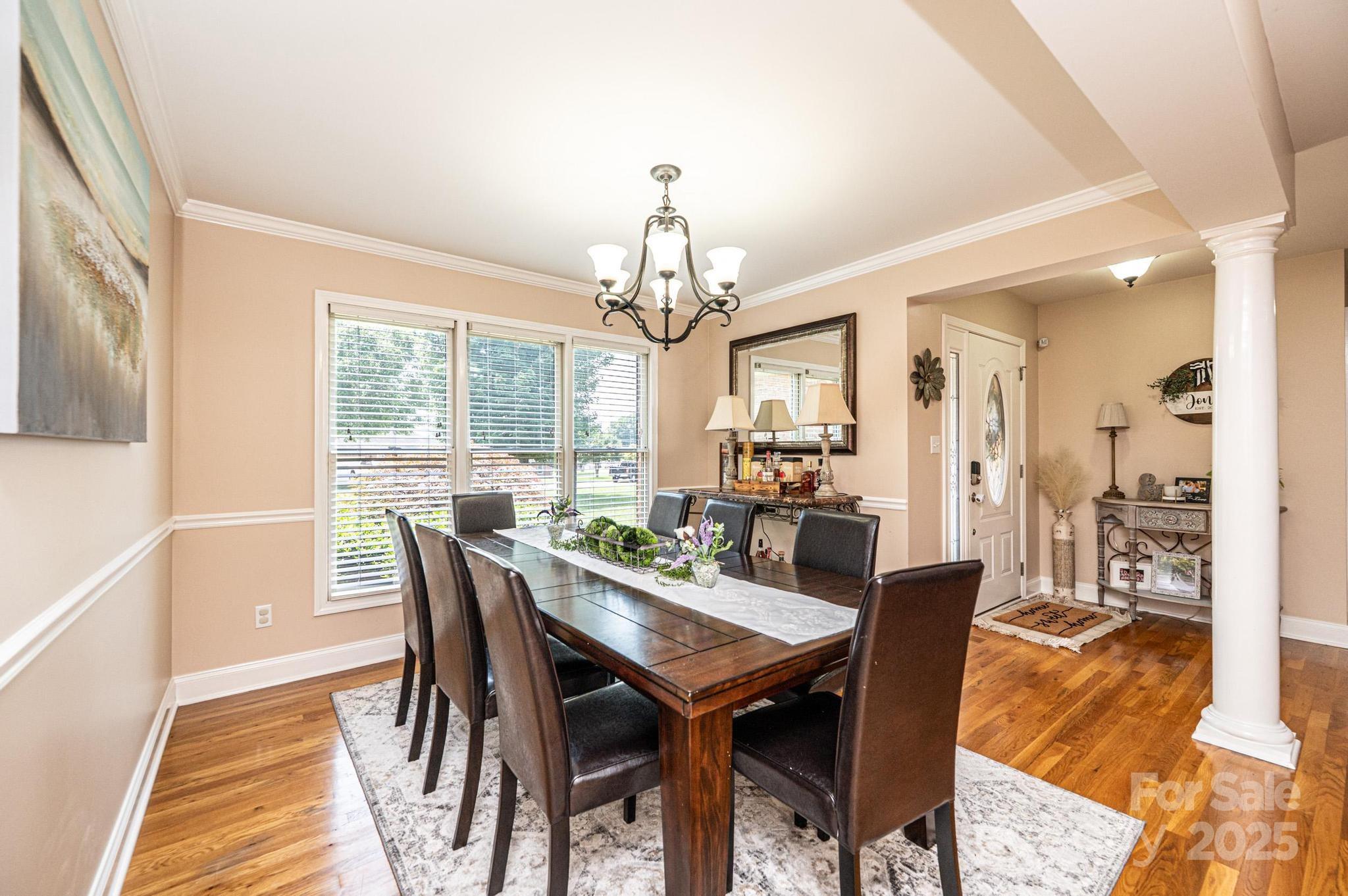 1784 New Star Drive Newton, NC 28658 - Photo 14 of 27 a view of a dining room with furniture window and wooden floor